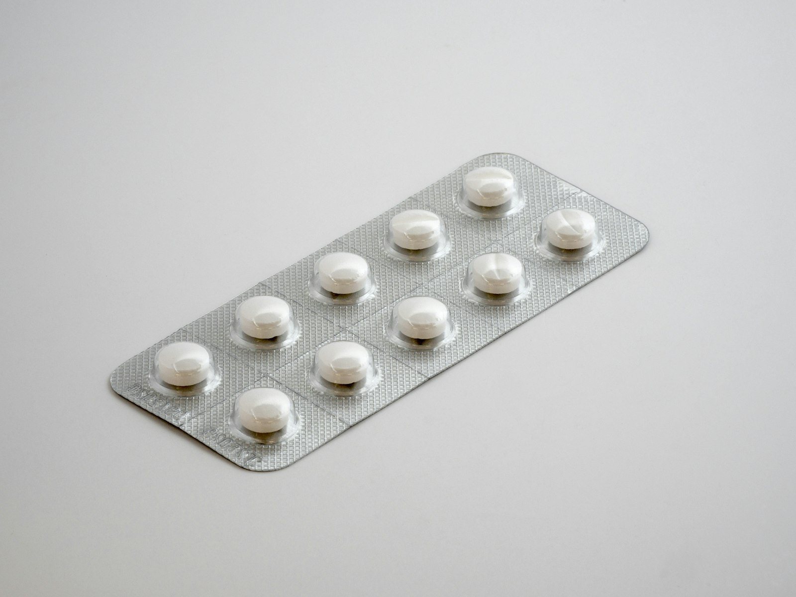A tablet in a blister pack